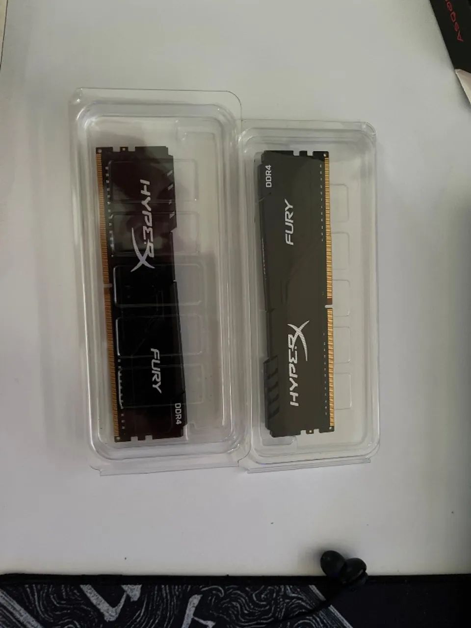 Memórias ram hyperx 4gb, 2666mhz