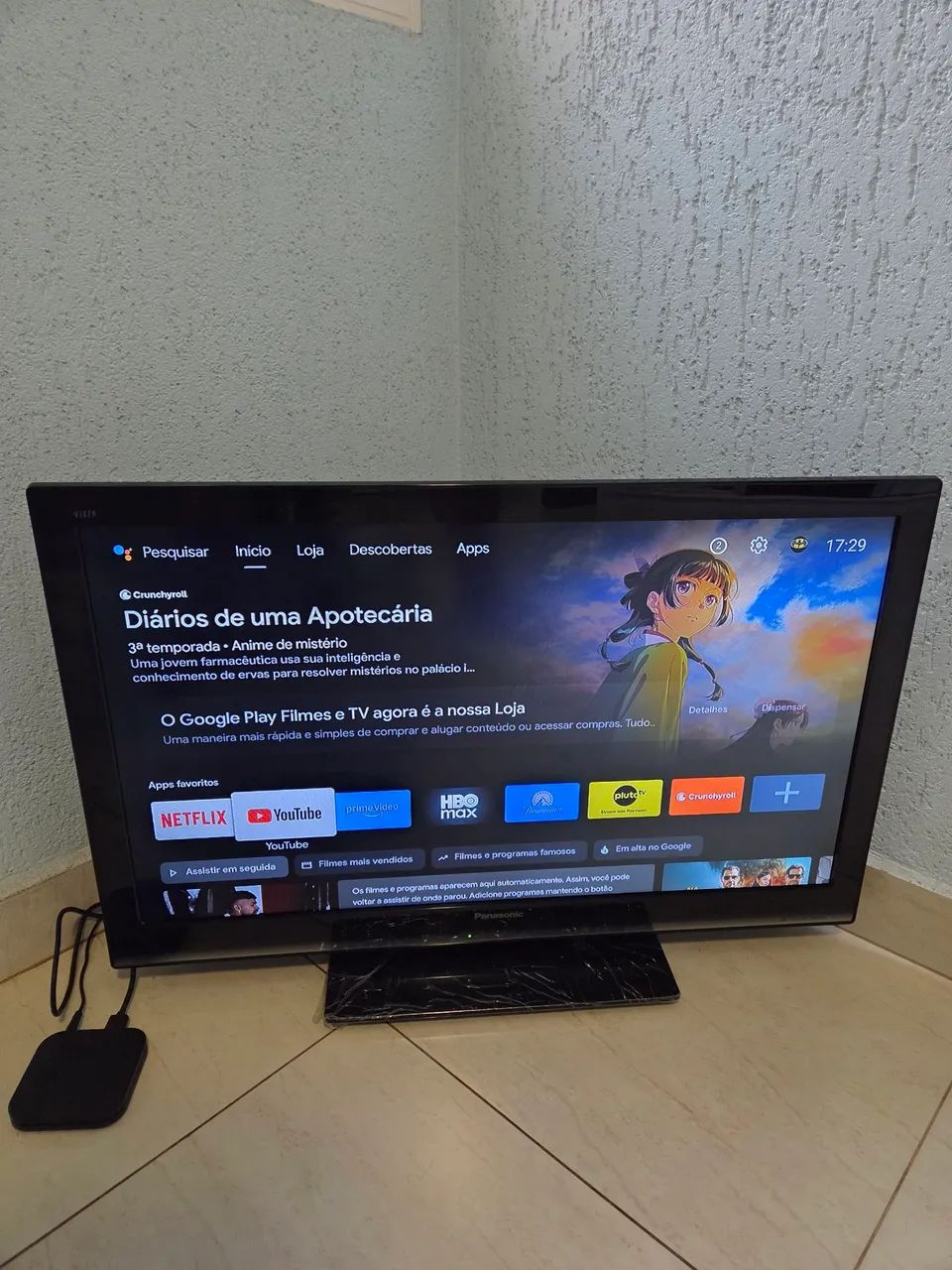 Panasonic viera 32" + Mi box 4k - Foto 2
