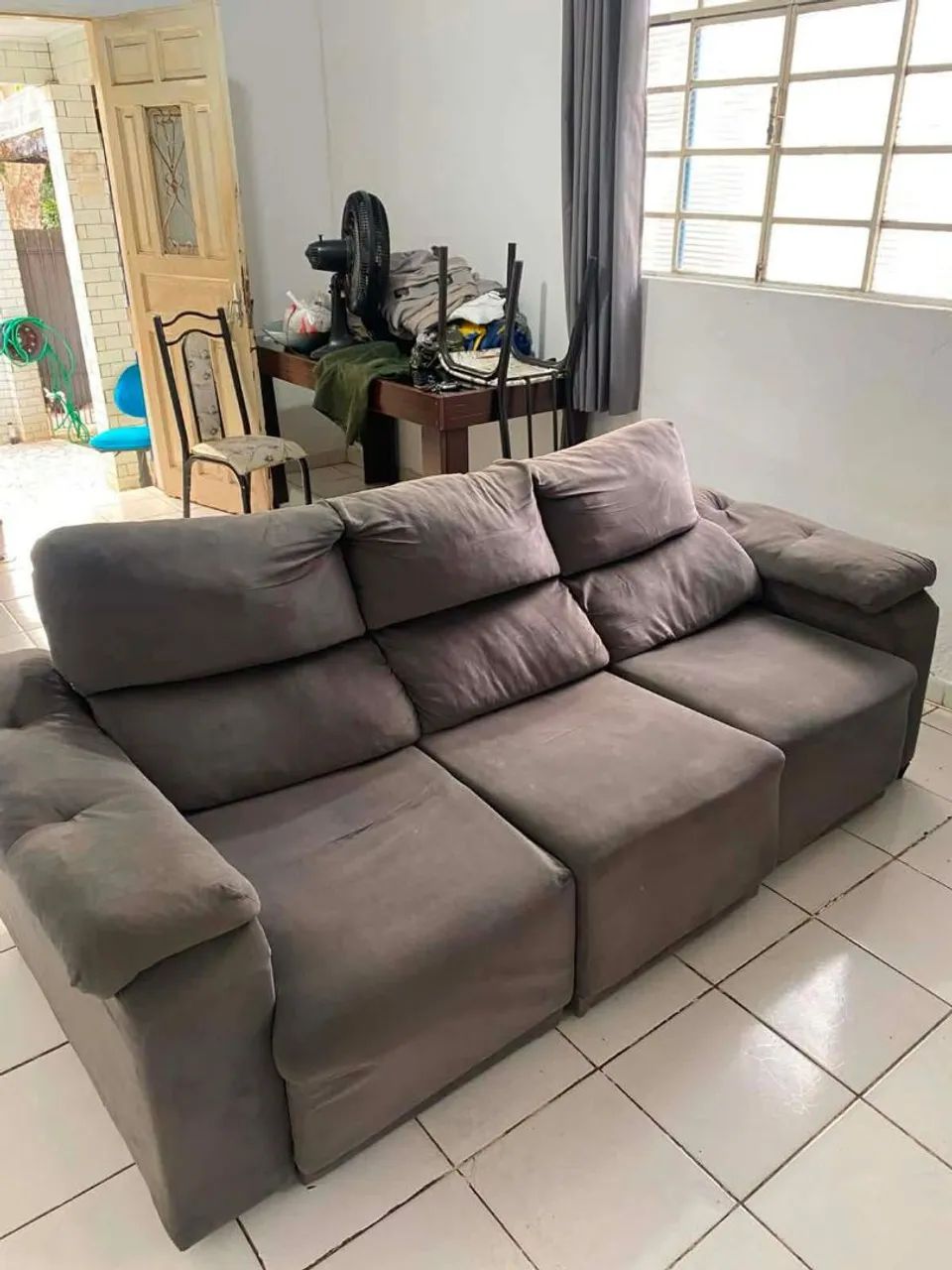 Limpeza de sofá 