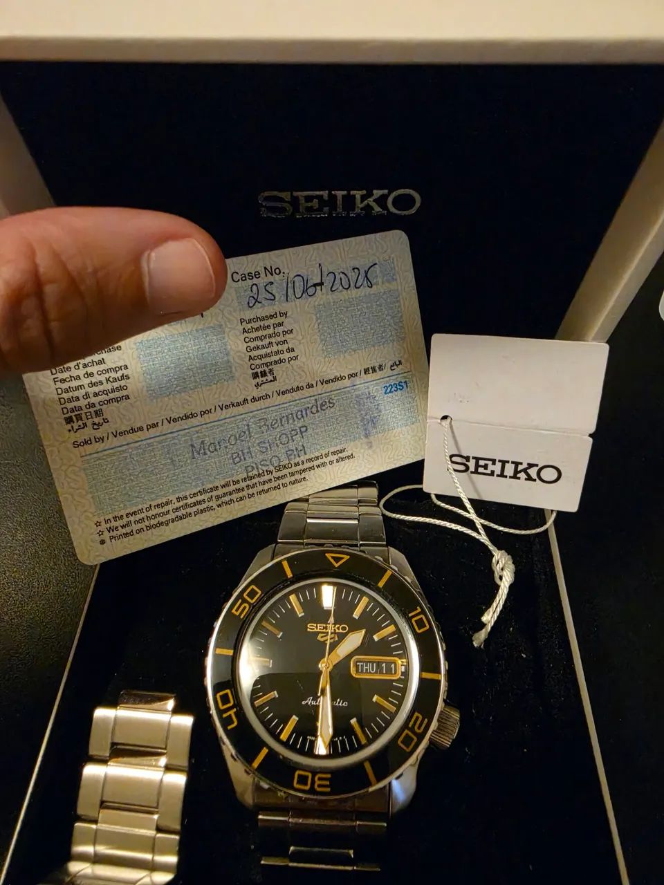 Relojo Seiko 5 Sport Automático  - Foto 2
