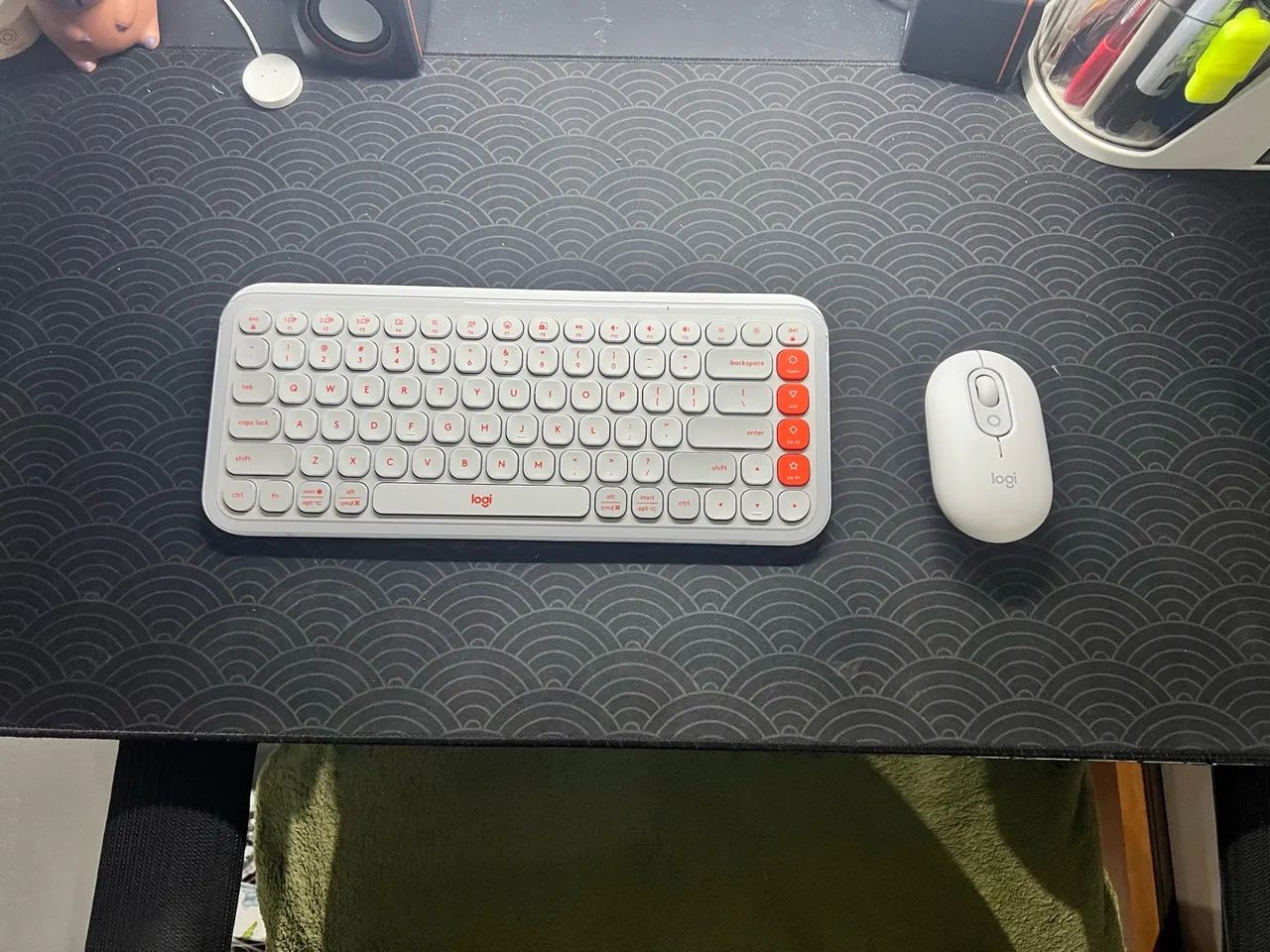 Teclado e mouse Logitech POP Icon Combo original 