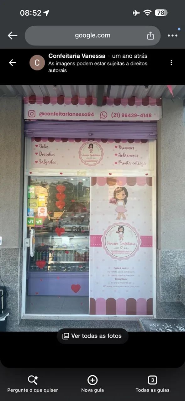 Loja confeitaria 