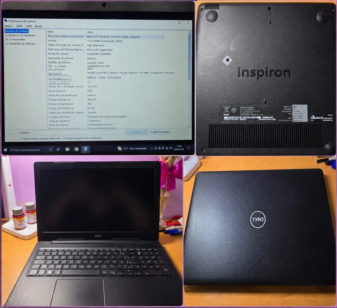 Dell Inspiron 3583 - Core i7