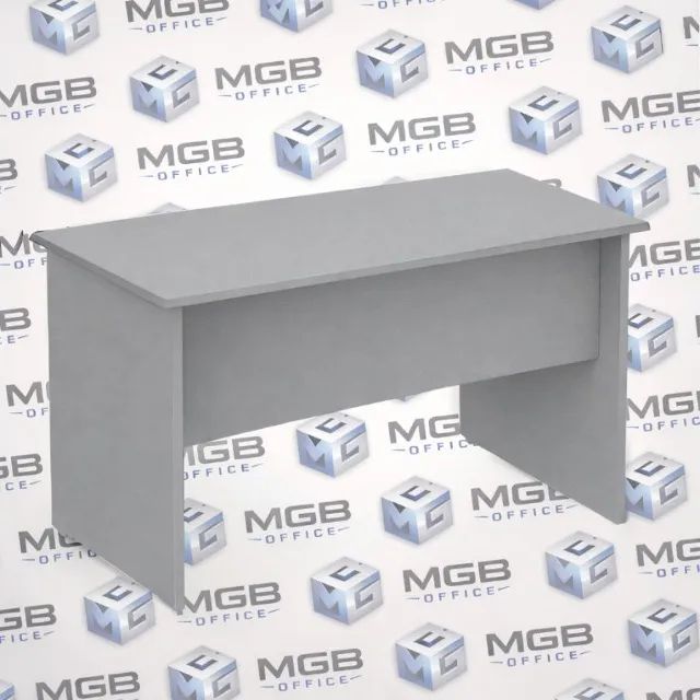 Mesa de Escritório Reta com Pé Painel - 0,75x1,00x0,60cm - (BRANCO ou CINZA) ENTREGAMOS!! - Foto 2
