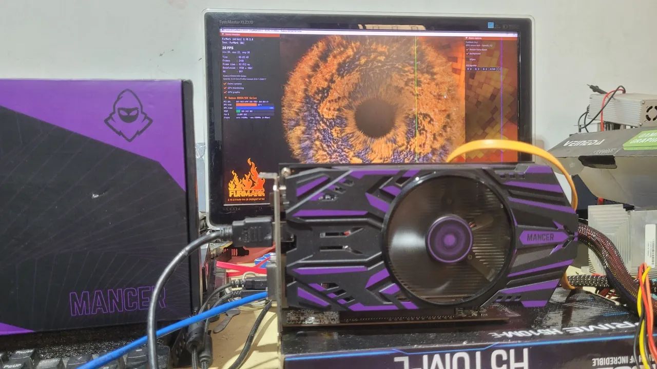 Placa de Vídeo RX 550 4GB GDDR5 Mancer | Revisada e Testada | NetoInfo<br> - Foto 4