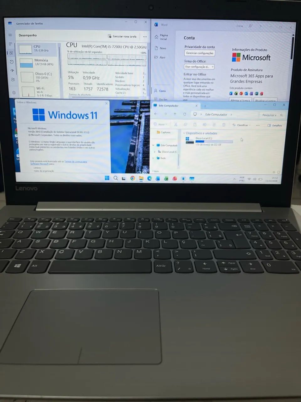 Notebook Lenovo IdeaPad 320