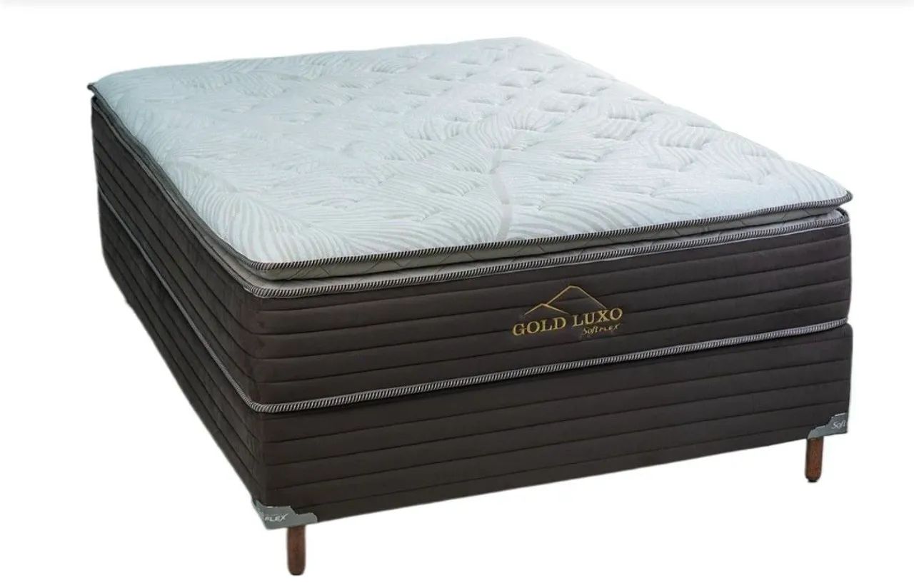 Conjunto Box Gold Luxo Molas Ensacadas - Soft Flex - Foto 4
