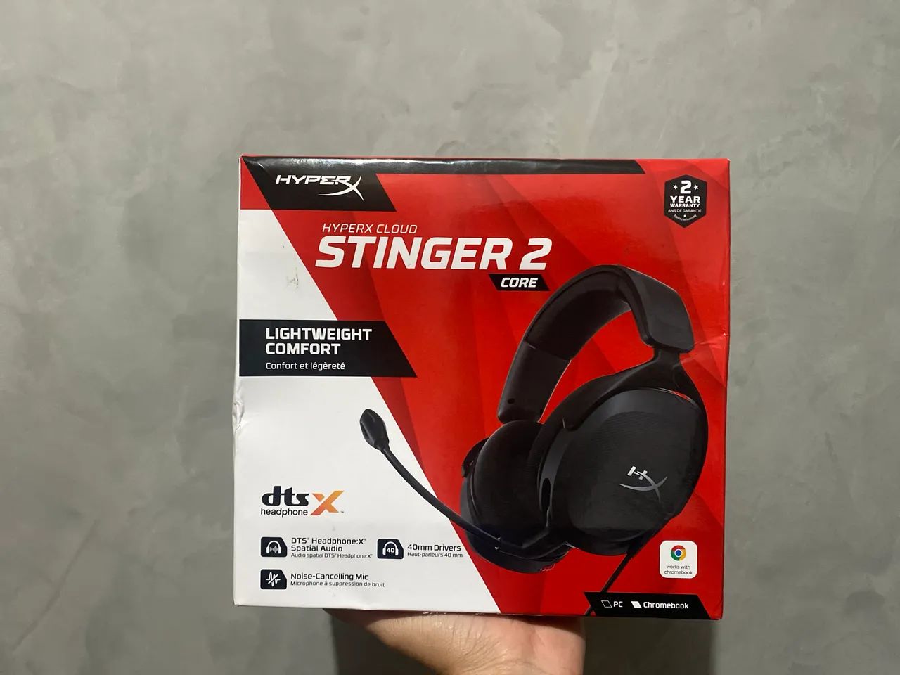 Fone stinger 2 hyperx cloud core