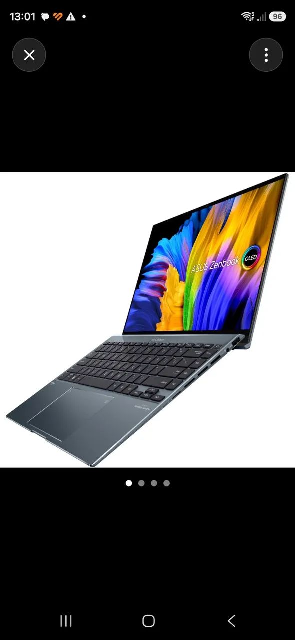 ASUS Zenbook 14X OLED i7 12700H 16GB SSD 512 Premium supernovo na