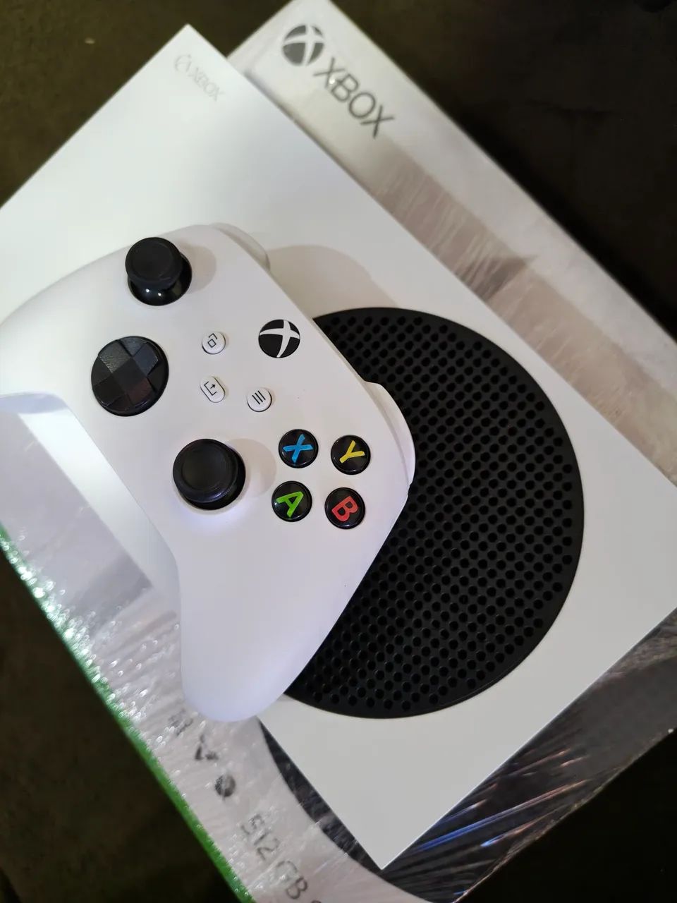 Xbox séries s na caixa e com jogos  - Foto 3