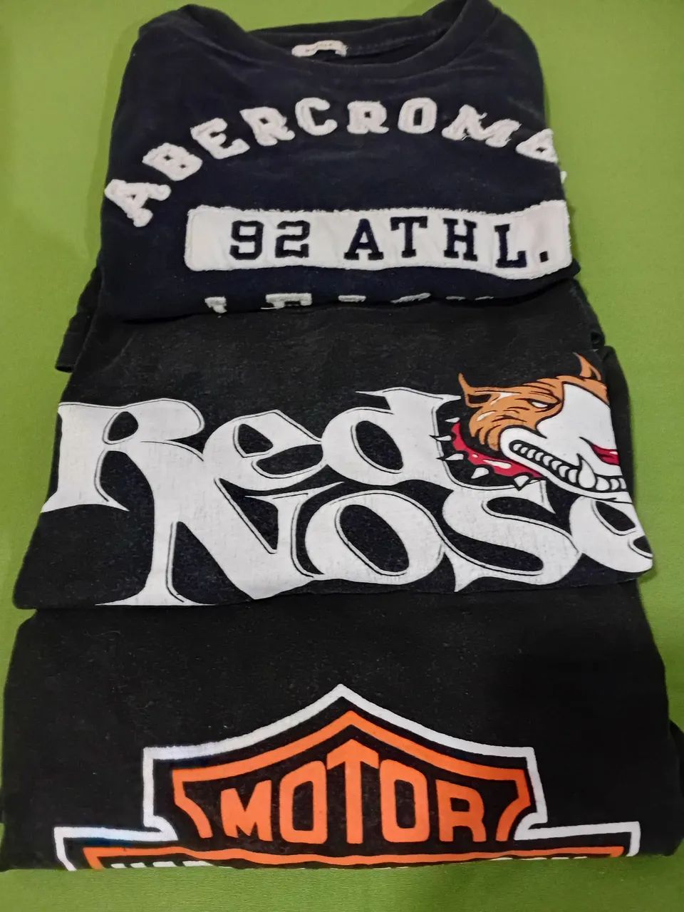 3 camisetas de malha - Foto 4