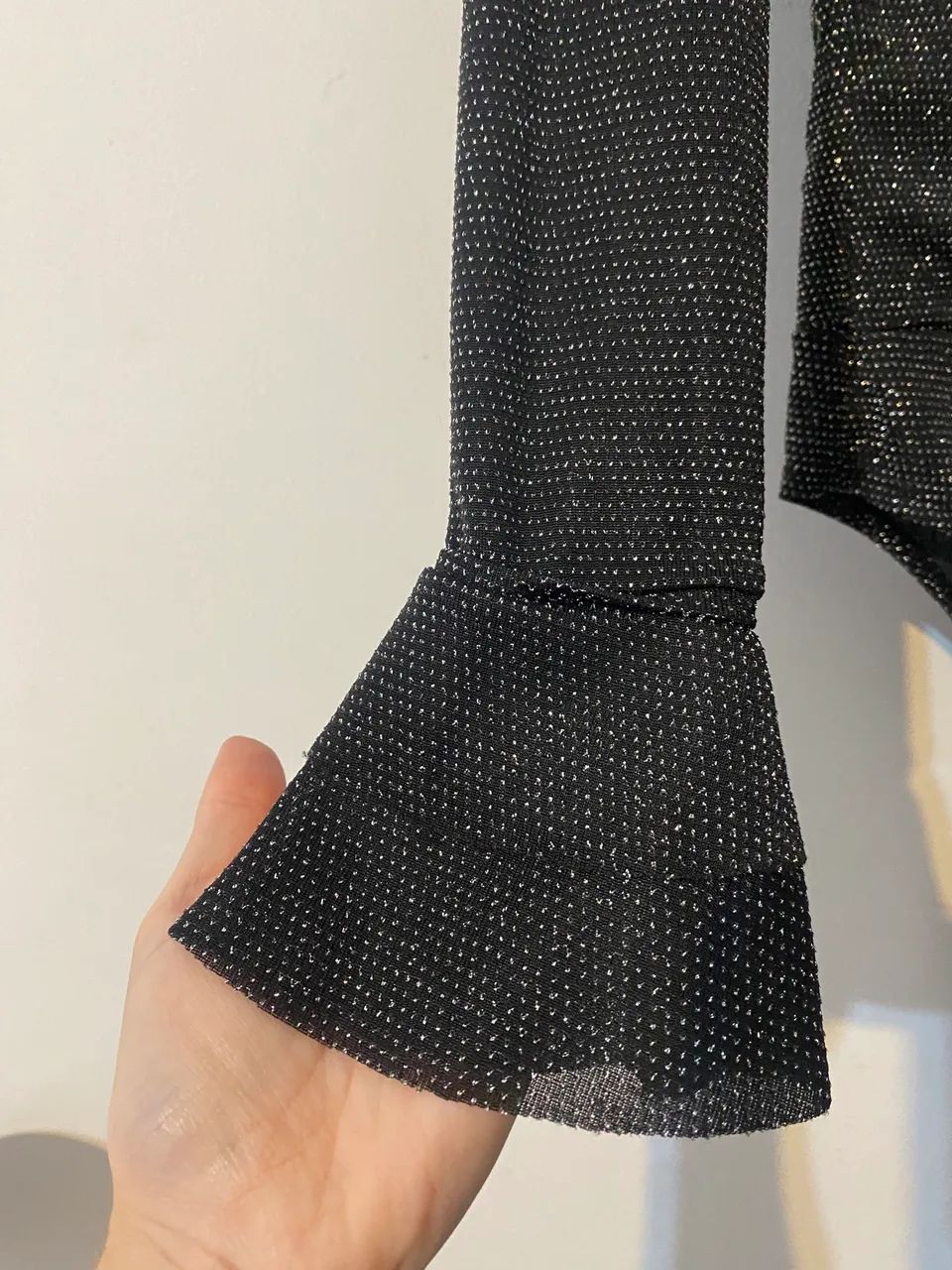 Body preto com lurex - Foto 2