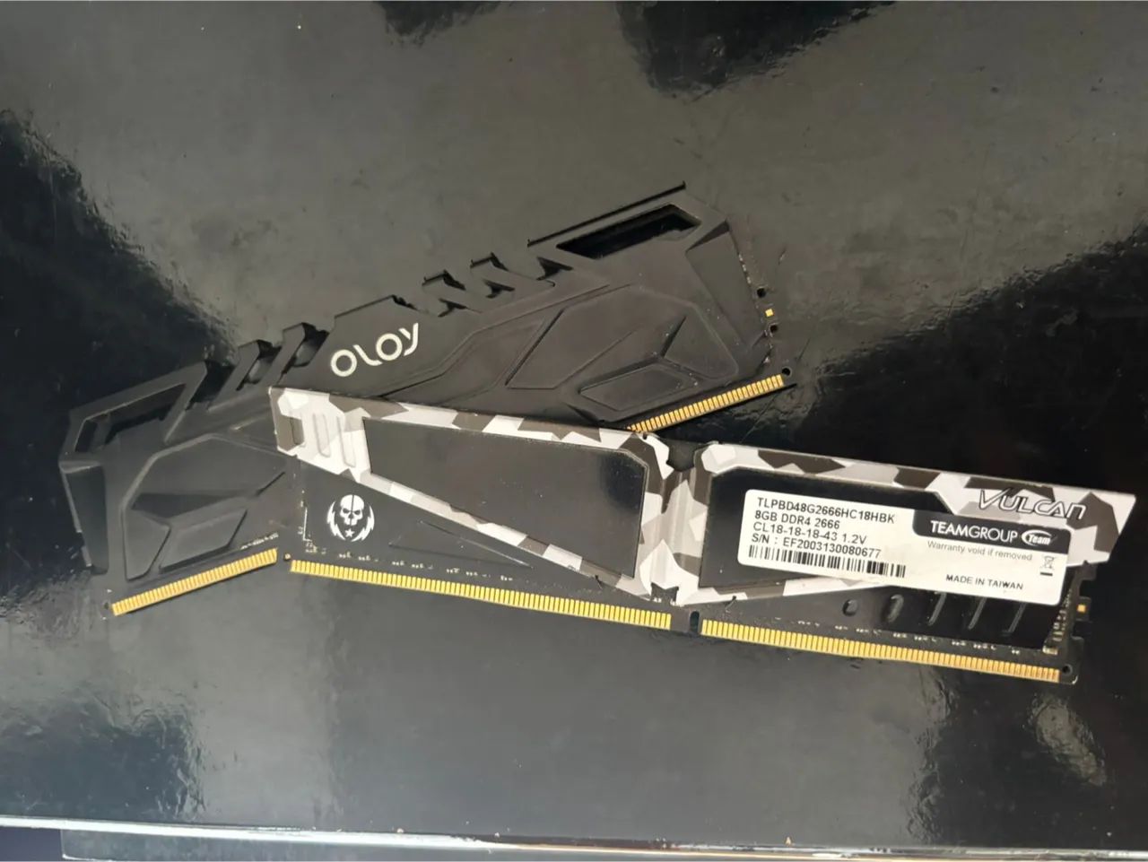 Memória RAM - 8GBx2