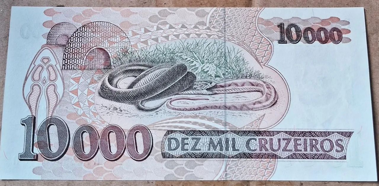 CÉDULA DE 10 MIL CRUZEIROS FE. - Foto 2