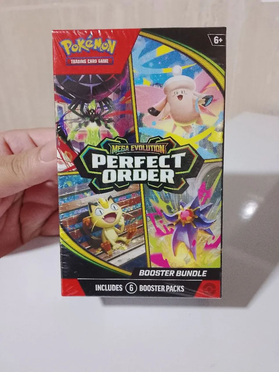 Booster Bundle Mega Evolution Perfect Order - 6 Boosters  - Foto 4