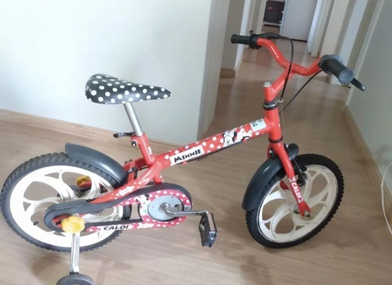 Bicicleta Minnie vermelha - Foto 2