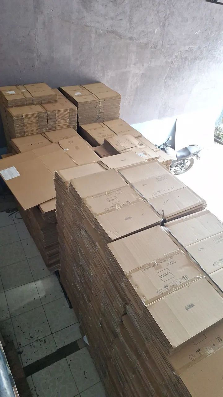 Caixas de papelão 