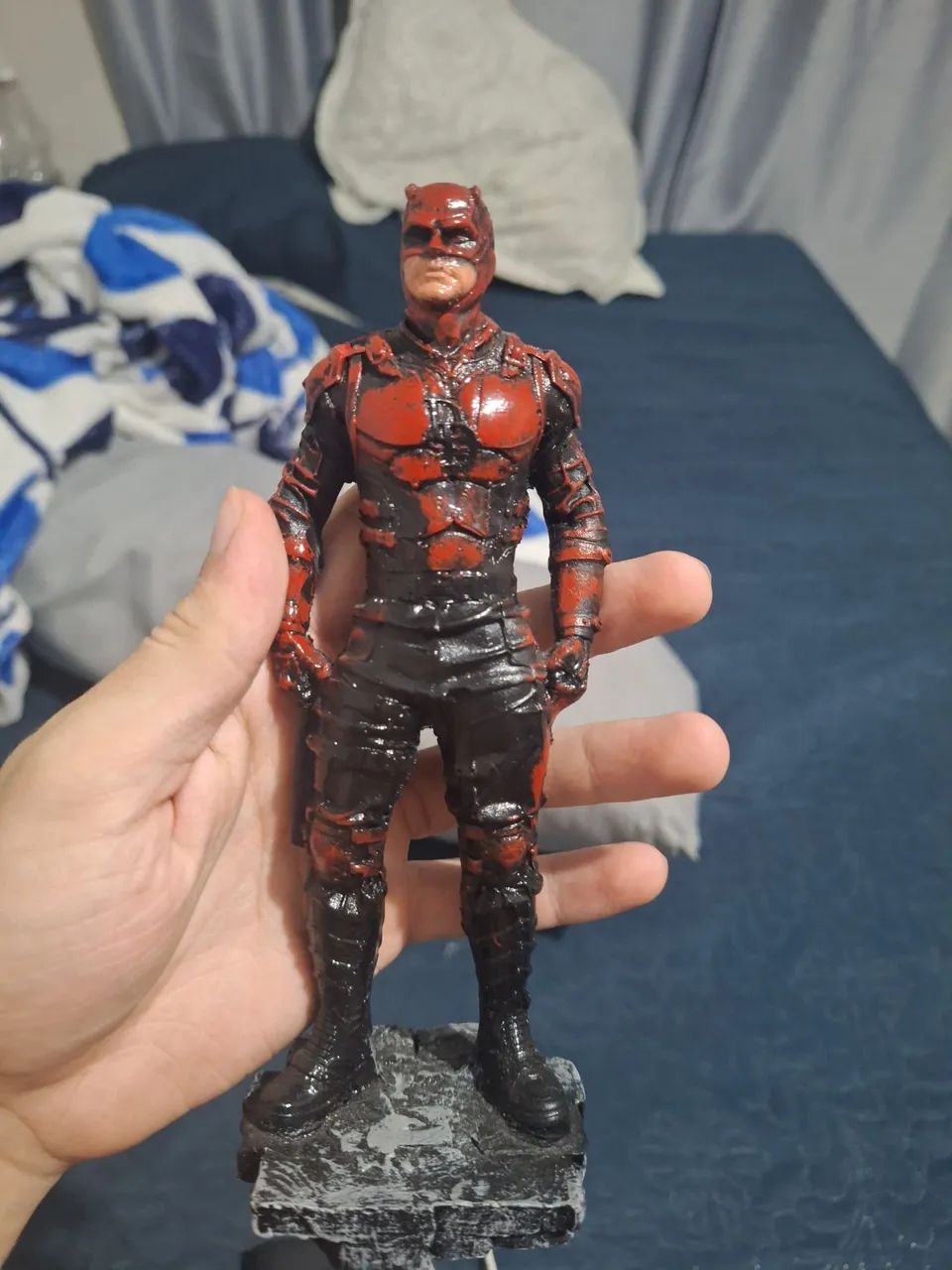 Boneco Demolidor em resina 