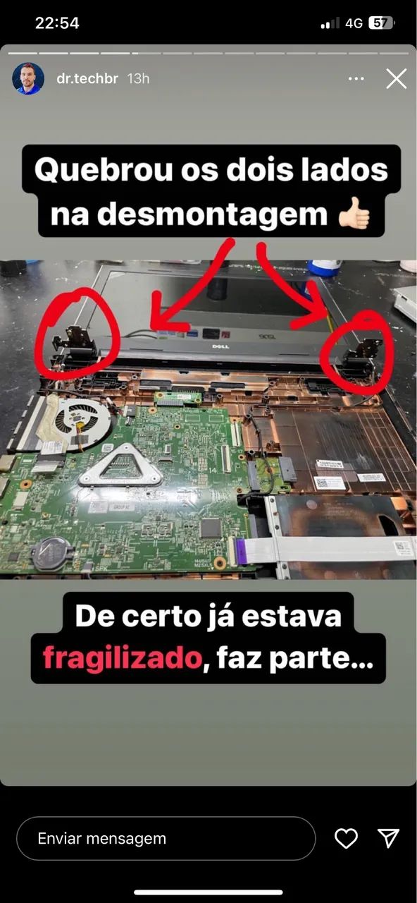 Reparo placa notebook chama ?  - Foto 5