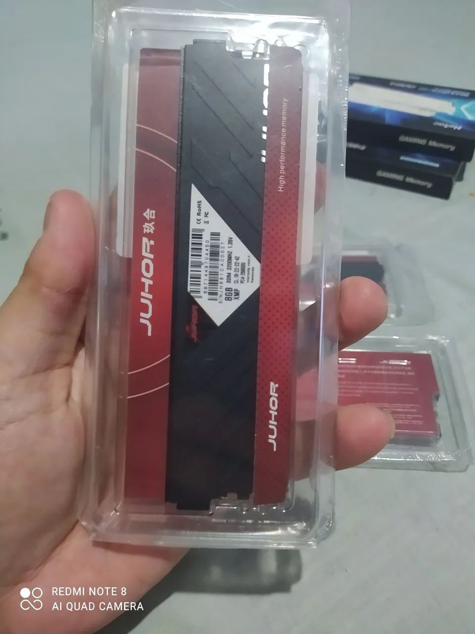 Memória RAM DDR4 8GB PC Juhor Nova  - Foto 2