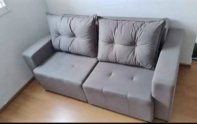 TEXAS 180X140 TECIDO SUEDE DENSIDADE D28 ESPUMA DUPLA  - Foto 4