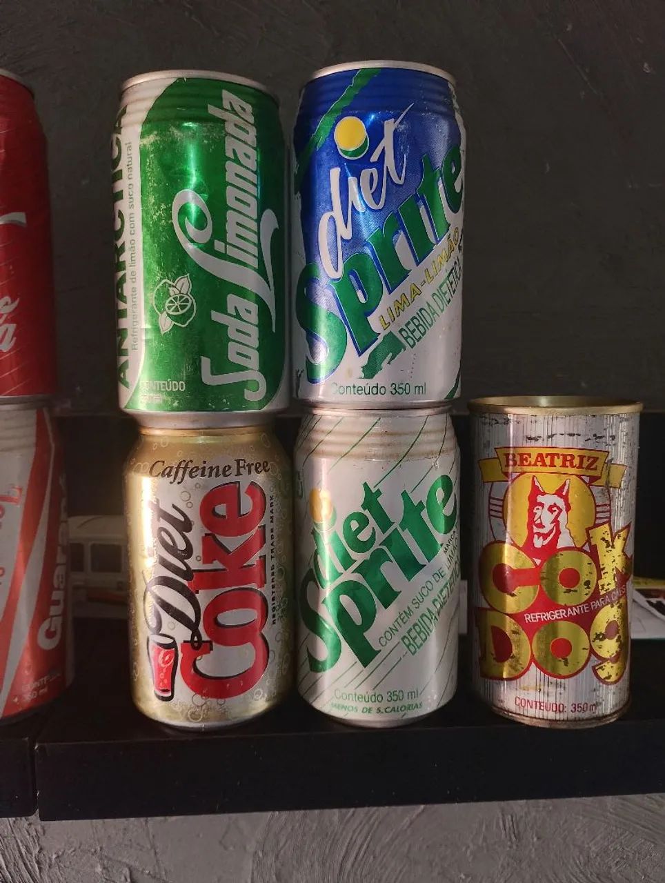 Latas de alumínio anos 90  - Foto 4