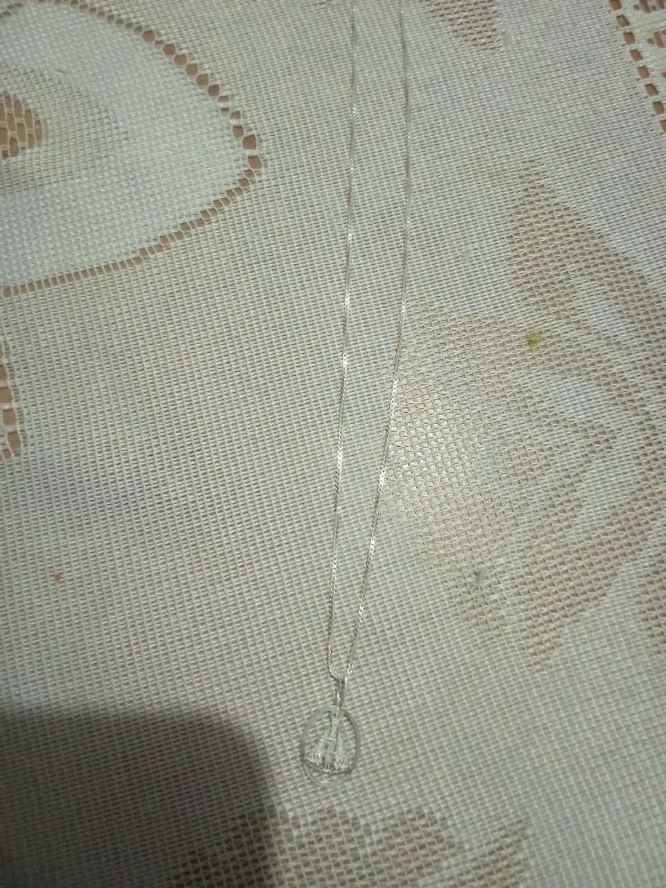 Conjunto de brinco e colar nossa senhora aparecidaa  - Foto 2