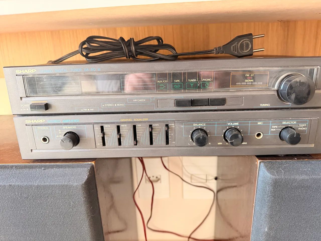 Receiver Sharp com equalizador  - Foto 3