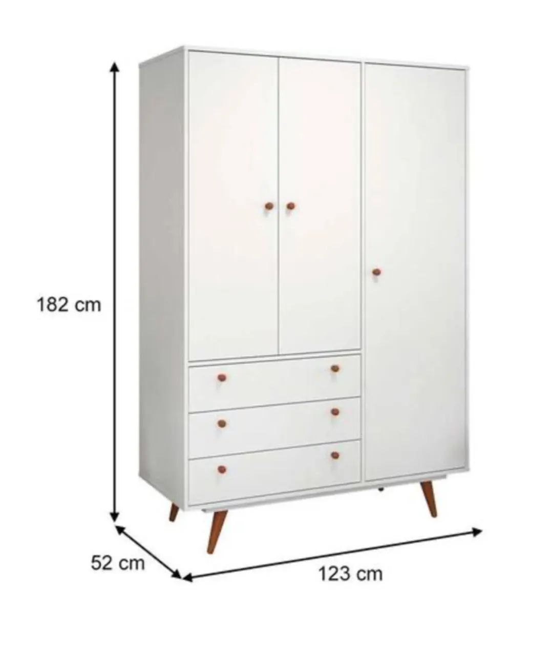 Guarda Roupa Vintage Mobly - Foto 3