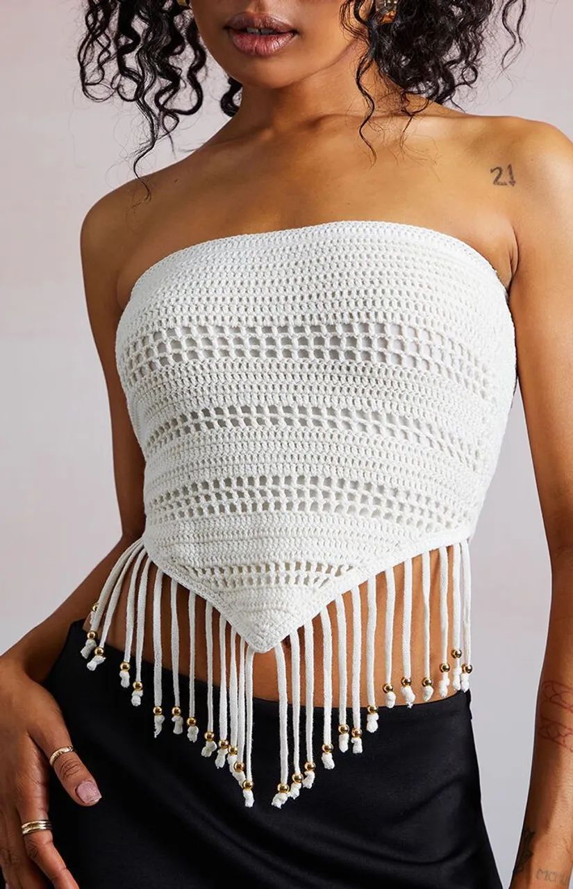 Top de crochê  - Foto 3