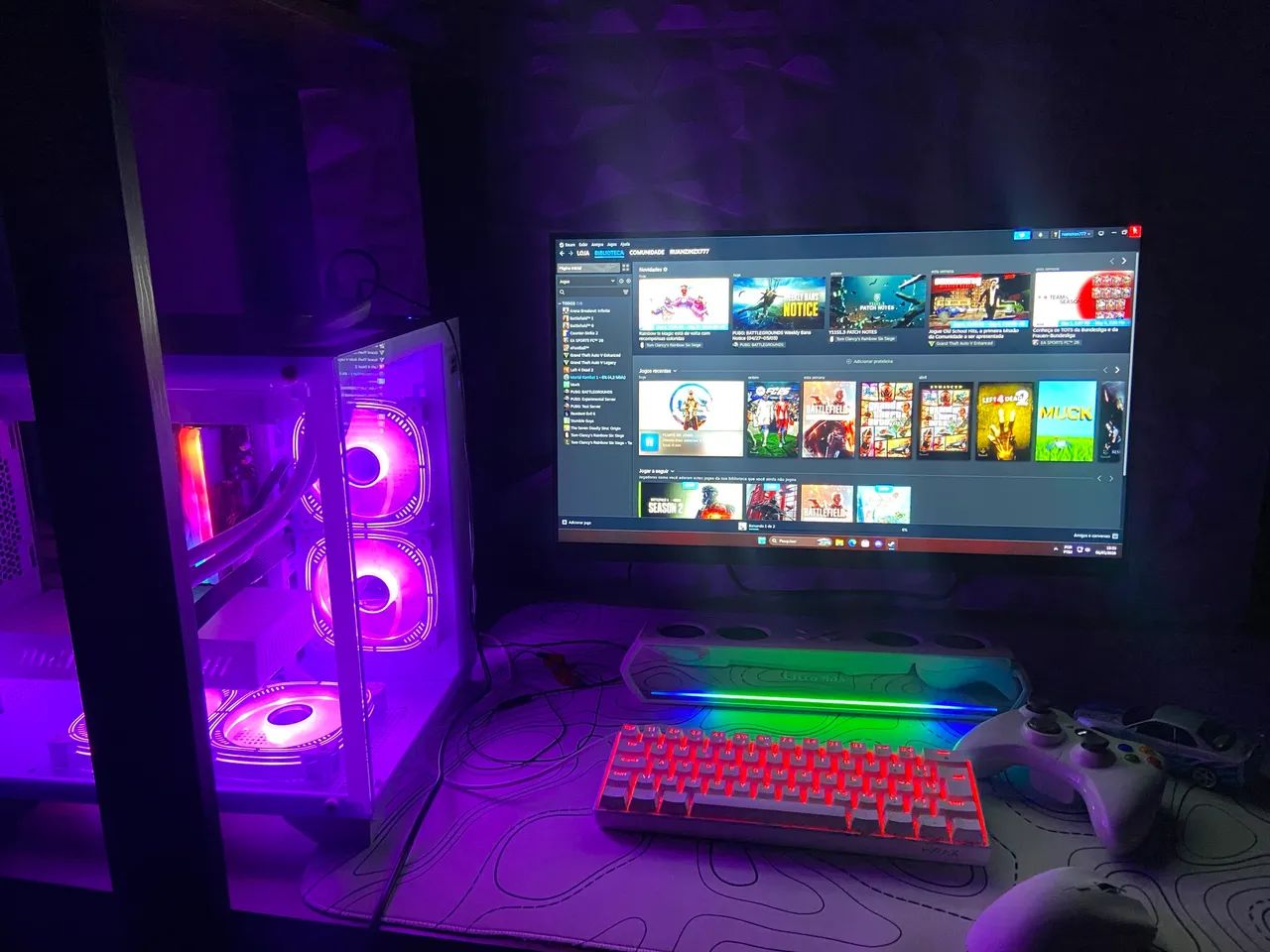 PC GAMER COMPLETO/ monitor e periféricos - Foto 3