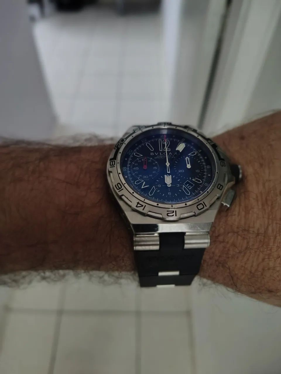 Relógio Bvlgari Clone - Foto 4