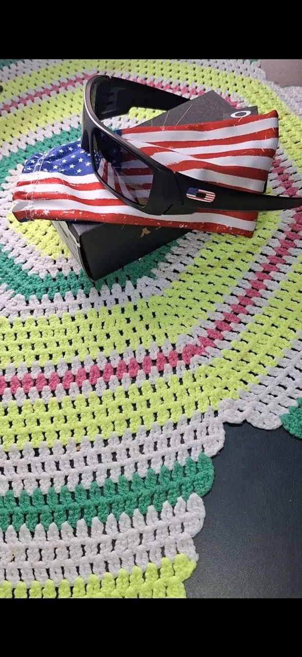 Oakley gascan FLAG EUA ? sem uso  - Foto 2