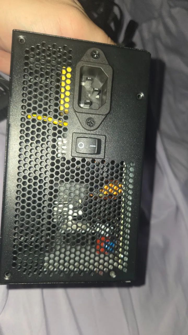 FONTE GAMER 650W MSI PRETO - Foto 4