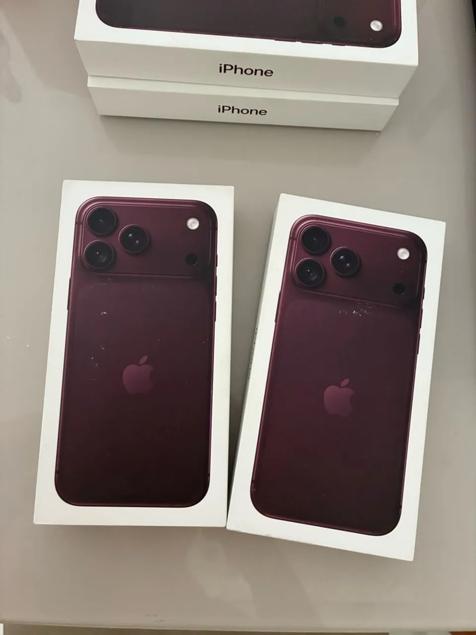 iPhone 18 pro max 256 bordo 