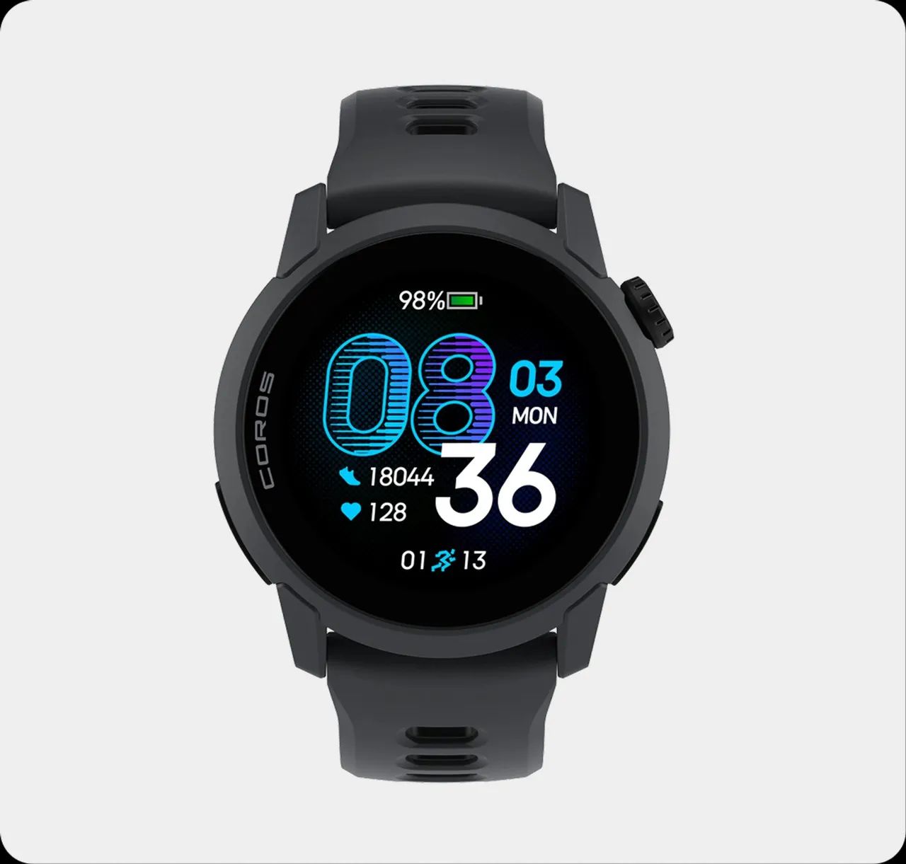 Coros PACE 4 Novo/Lacrado - Pulseira silicone preta  - Foto 3