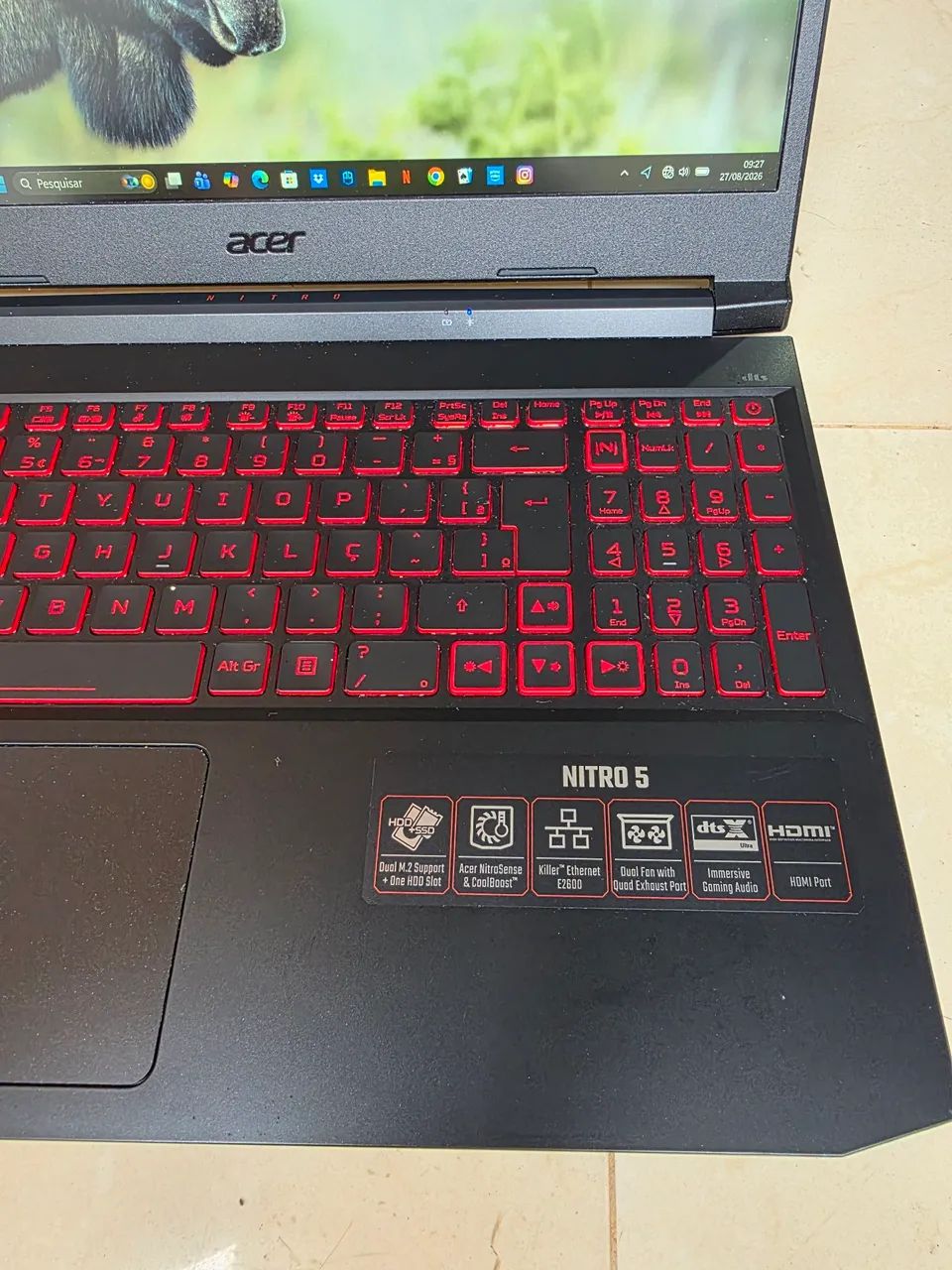 Nitro 5 GTX 1650 Ryzen 5 - Foto 3