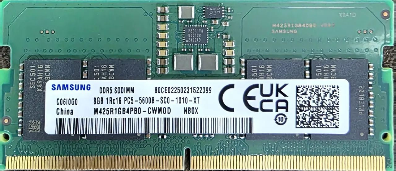 その他 nmr06 Memória Ram Samsung DDR5 5600 Mhz. - Memória RAM - Jardim Nova
