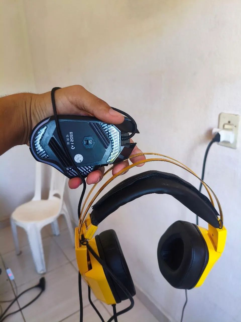 Headset + mouse 