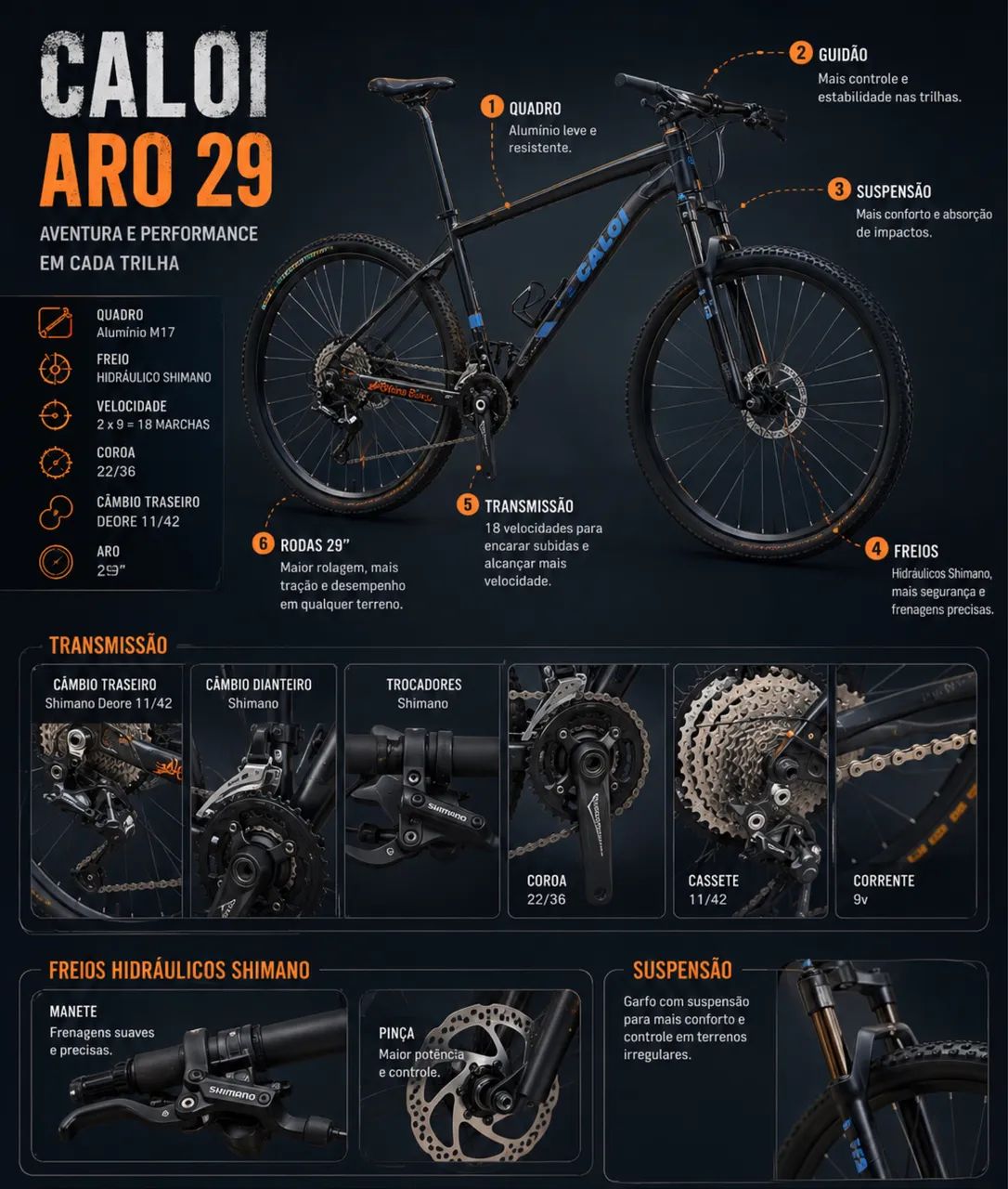 Bicicleta aro 29  - Foto 5