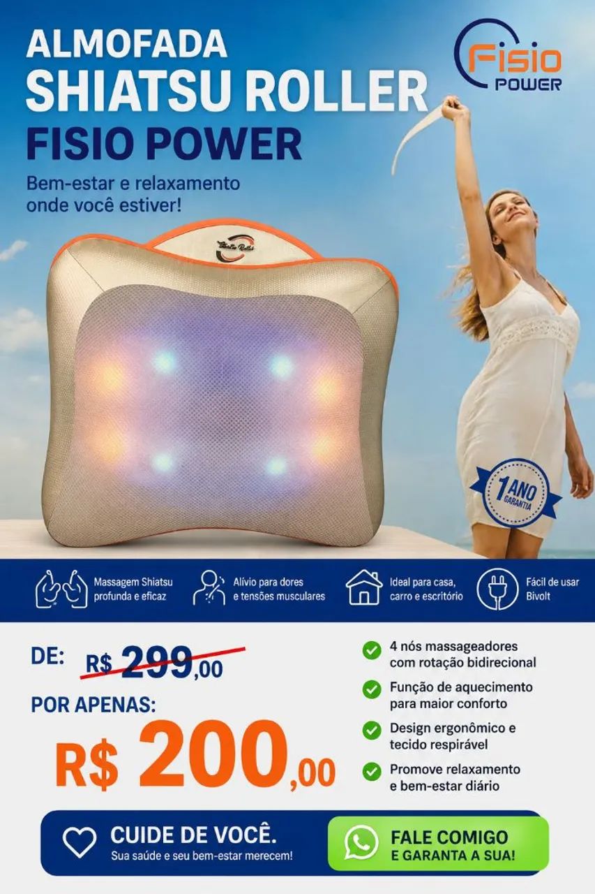 Almofada de fisioterapia nova