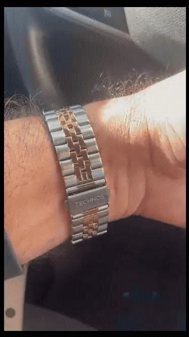 TECHNOS DOURADO E PRATA - Foto 2