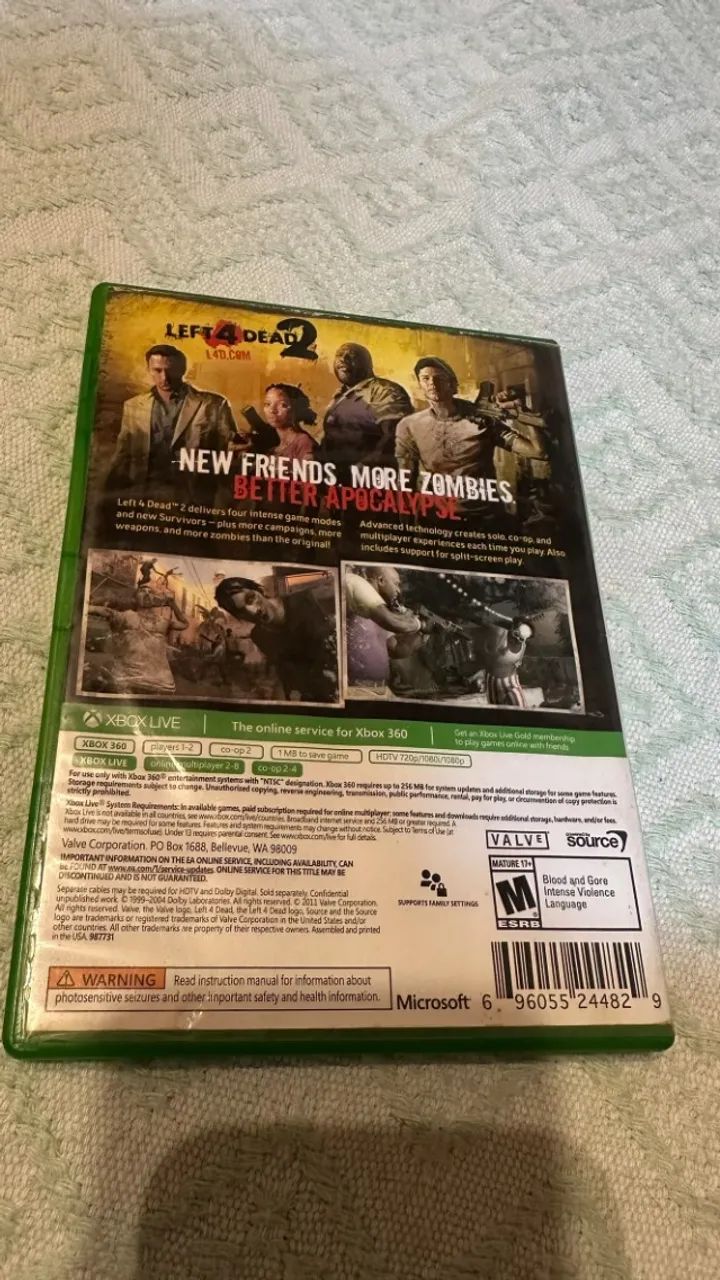 left 4 dead 2 xbox 360 original - Foto 4