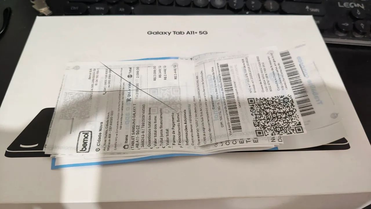 TABLET A11+ SAMSUNG 128GB 6RAM 15 DIAS DE USO COMPLETO  - Foto 3