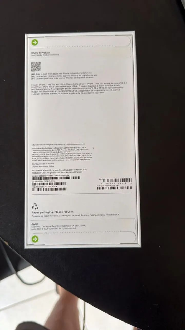 iPhone 17 pro Max 256gb - Foto 2