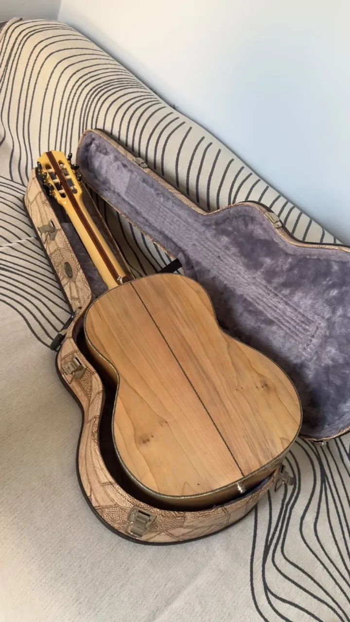violão clássico fontana luthier nylon com case - Foto 3