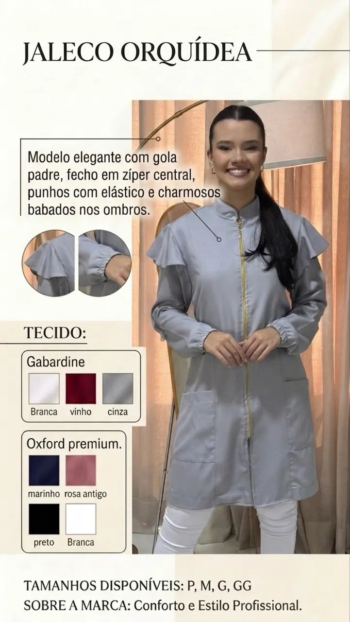 Jalecos luxo - Foto 3