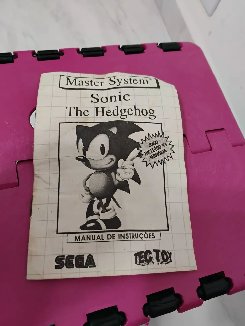 Sega Master System 3 COM MANUAL ORIGINAL  - Foto 5