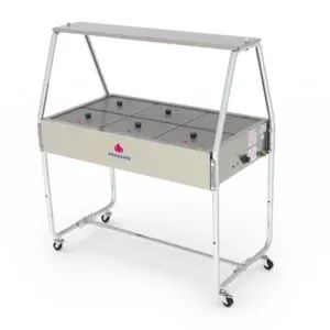 carrinho self service 6 cb termico