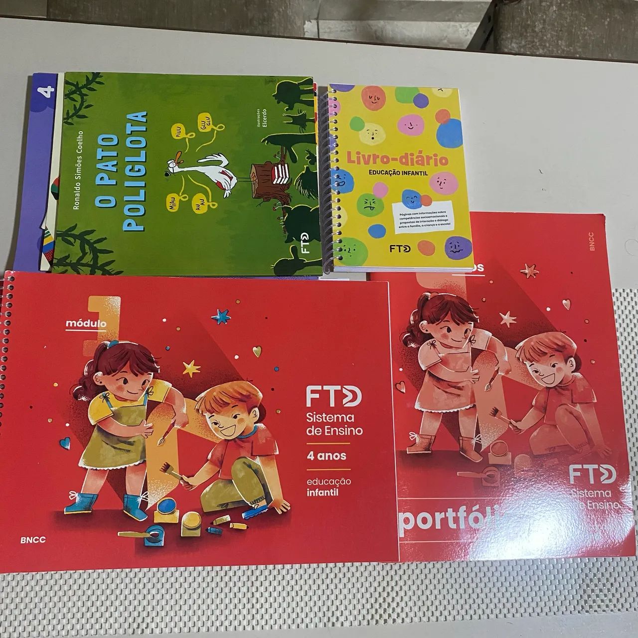 Livros infantil 4 FTD Novos